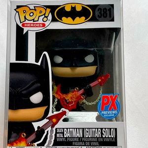 Funko Pop! - HEROES BATMAN (GUITAR SOLOR) #381 -PX REVIEW Exclusive